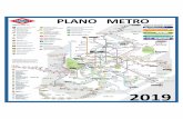 Plano Metro Madrid | Planos de la red de Metro Madrid 2021