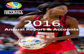 Annual Report & Accounts - World Netball