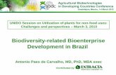 Biodiversity-related Bioenterprise Development in Brazil
