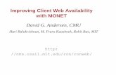 Improving Client Web Availability with MONET David G ...