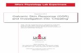 Experiment HP-8 Galvanic Skin Response (GSR) and ...