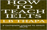 HOW TO TEACH IELTS: a complete course to teach IELTS