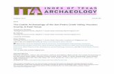 The Caddo Archaeology of the San Pedro Creek Valley ...