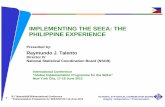 Implementing the SEEA - The Philippine Experience