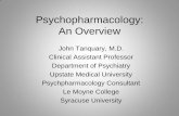 Psychopharmacology: An Overview - NYSCHA