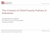 The Context of Child Poverty Policies in Indonesia