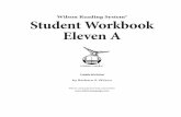 Wilson Reading System Student Workbook Eleven A