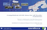 GIS data for all Nordic Countries - SINTEF