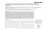 h Formulation and Evaluation of Tamoxifen Citrate Loaded ...