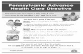 Pennsylvania Advance Health Care Directive