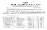 Athletics Federation of India (AFI) - Official Website of ...