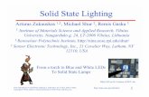 Solid State Lighting Tutorial - Welcome to ECSE