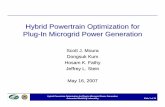 Hybrid Powertrain Optimization for Plug-In Microgrid Power ...