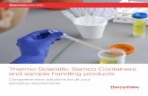 Thermo Scientific Samco Containers and sample handling ...