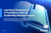 Learning & Development: A Prescriptive Vision for ...