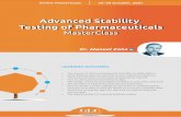 Advanced Stability Testing of Pharmaceuticals