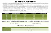 3. DuraGrit Crystal Blade Brochure Product Information