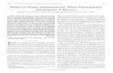 Wafer-to-Wafer Alignment for Three-Dimensional Integration ...