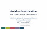 Accident and Investigation - iosh.com