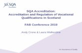 SQA Accreditation: Accreditation and Regulation of ...