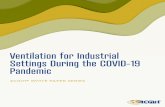 Ventilation for Industrial Settings During the COVID-19 ...