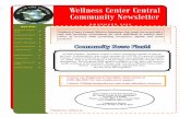 Wellness Center Central Community Newsletter