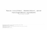recognition system face counter, detection, and