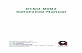 RTSO-9003 Manual V1 1