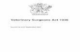 Veterinary Surgeons Act 1936 - Queensland Legislation