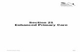 Section 21 Enhanced Primary Care - CDPHP