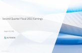 Second Quarter Fiscal 2022 Earnings