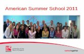 American Summer School 2011