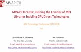 MVAPICH2-GDR: Pushing the Frontier of MPI Libraries ...