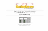 SpinCore PulseBlaster LabVIEW Extensions