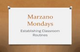 Marzano Mondays - Weebly