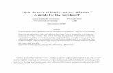 How do central banks control inﬂation? A guide for the ...