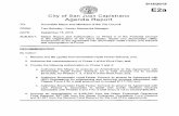 City of San Juan Capistrano Agenda Report