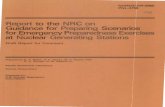 ·Report to the NRC on Guidance for Preparing Scenaric s ...