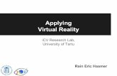 Applying Virtual Reality
