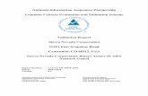 Validation Report Sierra Nevada Corporation 11551 East ...