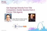 Get Signings Directly from Title Companies: Insider ...
