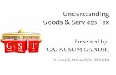 Understanding Goods & Services Tax