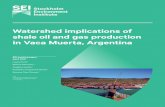 Watershed implications of shale oil and gas production in ...