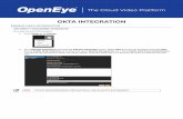 37081AC OWS Okta Integration Manual - OpenEye
