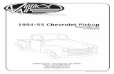 1954-55 Chevrolet Pickup - Vintage Air