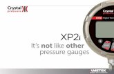 XP2i not like other pressure gauges