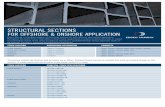 STRUCTURAL SECTIONS FOR OFFSHORE & ONSHORE …