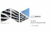 Q1 2019 RESULTS PRESENTATION - Neinor Homes