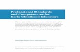 Professional Standards and Competencies for Early ...