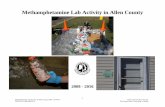 Methamphetamine Lab Activity in Allen County